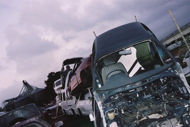 Bailey Naulls; In the Motion 1; Rosebank Road; Trashed cars